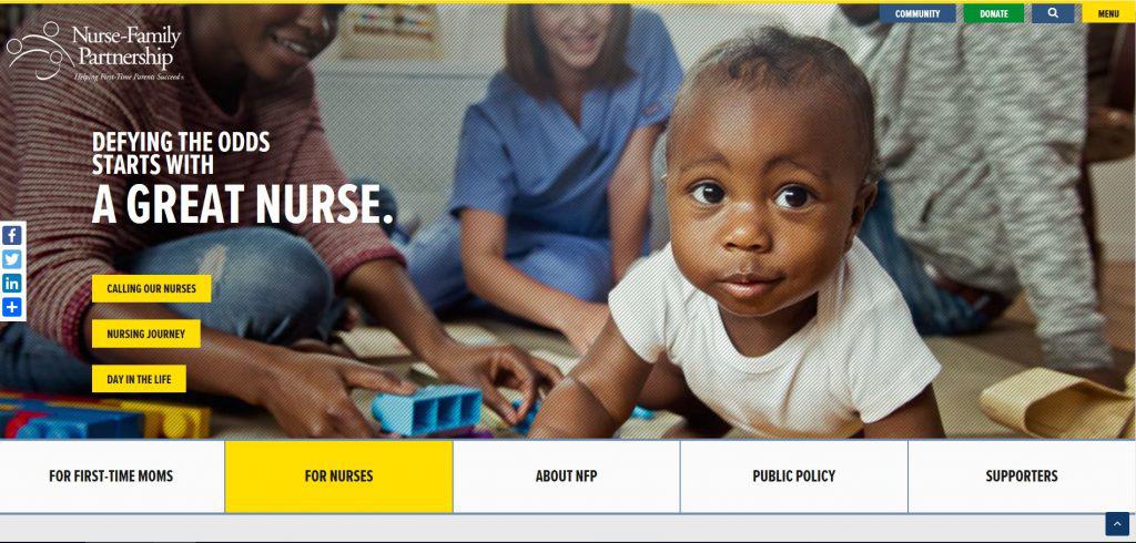 Nurse-Family Partnership new webs design
