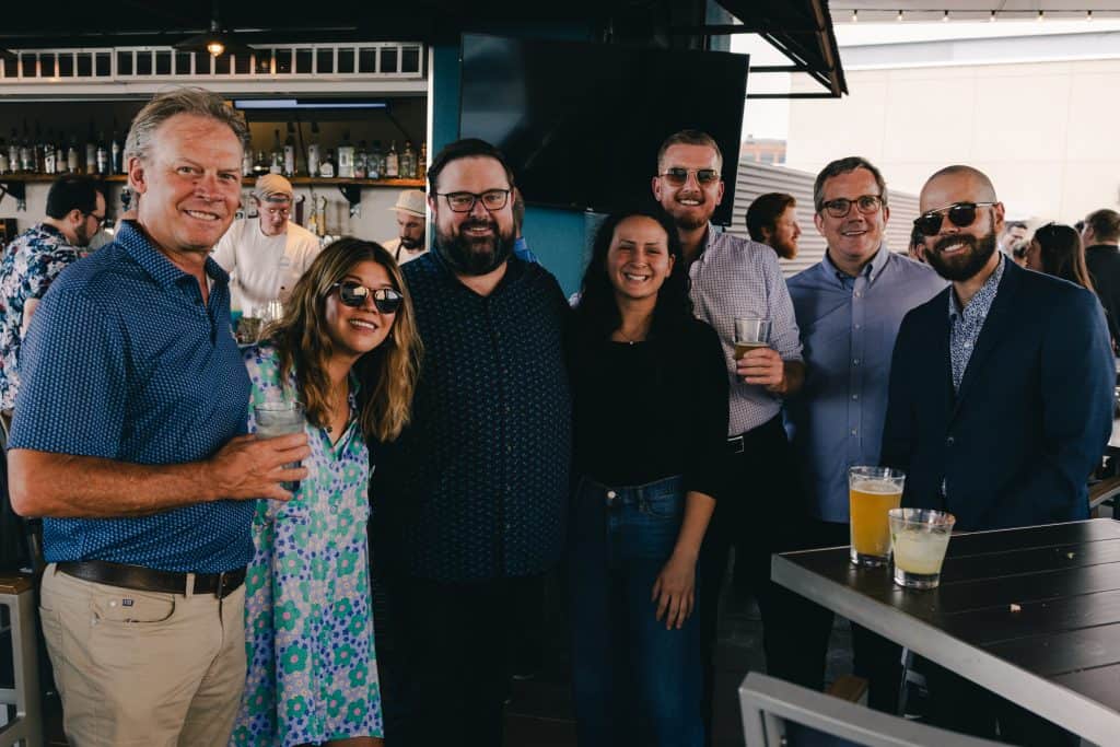 group of people at Denver Client Appreciation Event